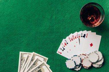 Live blackjack table in action Live blackjack table with dealer and cards visible